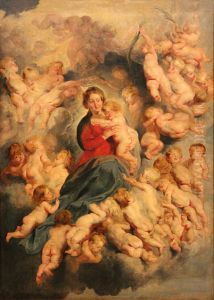 The Virgin And Child Surrounded By The Holy Innocents by (studio of) Rubens, Peter Paul