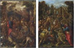 Christ Preaching; And Christ Healing The Sick