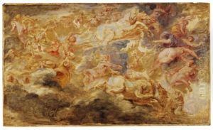 Apollo In The Chariot Of The Sun by (studio of) Rubens, Peter Paul