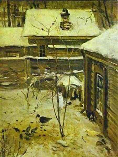 Yard Winter1870s - view 1
