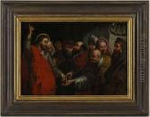 Le Denier De Cesar by (studio of) Rubens, Peter Paul
