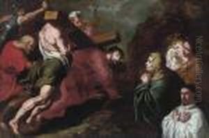 Christ On The Road To Calvary And A Donor by (studio of) Rubens, Peter Paul