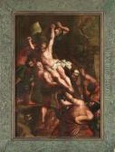 "elevation Of The Cross" by (studio of) Rubens, Peter Paul