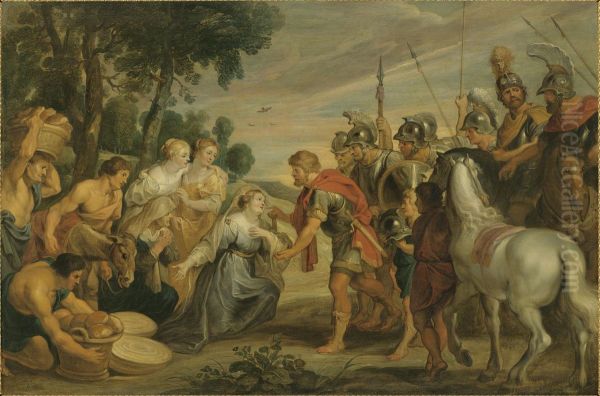The Meeting Of David And Abigail - view 1