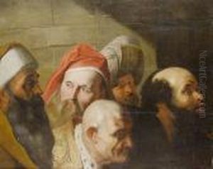 Pharisees And Herodians Asking Christ For The Tribute Money by (studio of) Rubens, Peter Paul