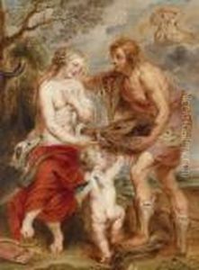 Meleagerpresenting To Atalanta The Head Of The Calydonian Boar thumbnail