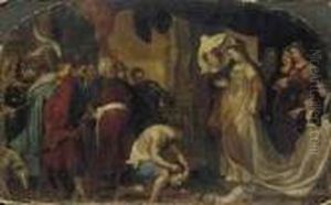 The Head Of Cyrus Brought To Queen Tomyris