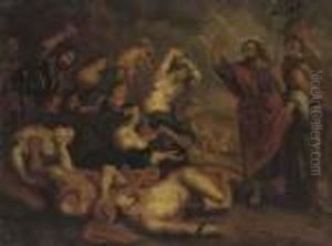 Moses And The Brazen Serpent by (studio of) Rubens, Peter Paul