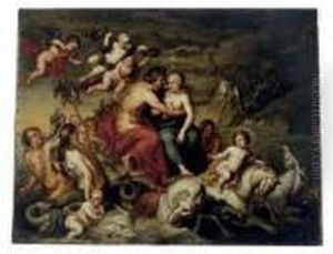 Triumph Of Poseidon And Amphitrite by (studio of) Rubens, Peter Paul
