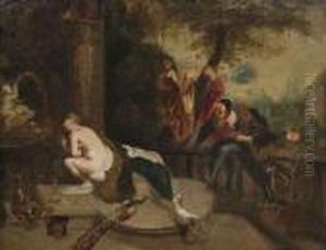 Susanna And The Elders. by (studio of) Rubens, Peter Paul
