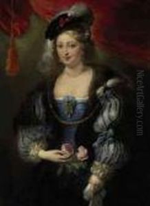 Portrait Of A Lady, Traditionally Identified As Helena Fourment(1614-1673)