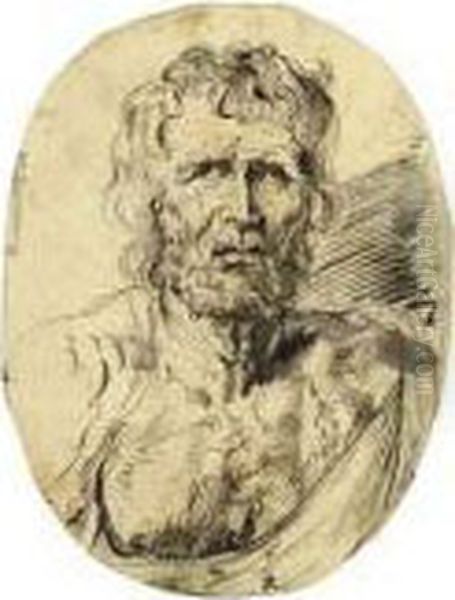 Portrait Bust Of Seneca - view 1