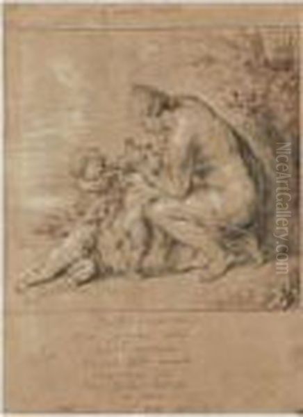 Venus Nursing The Cupids - view 1