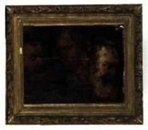 A Study Of Three Heads by (studio of) Rubens, Peter Paul