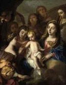 The Mystic Marriage Of Saint Catherine Of Alexandria