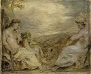 Honour And Virtue by (studio of) Rubens, Peter Paul