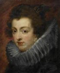 Portrait Of Isabella Of Bourbon. by (studio of) Rubens, Peter Paul