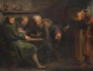 Vocazione Di Matteo by (studio of) Rubens, Peter Paul