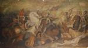The Battle Of Ivry by (studio of) Rubens, Peter Paul