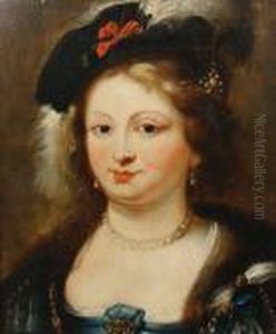 Portrait Of A Lady by (studio of) Rubens, Peter Paul
