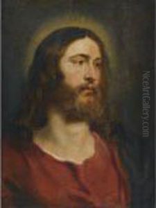 Christ, Head And Shoulders, Looking Right by (studio of) Rubens, Peter Paul