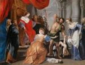 Das Salomonische Urteil by (studio of) Rubens, Peter Paul