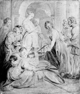 Achilles Among The Daughters Of Lycomedes by (studio of) Rubens, Peter Paul