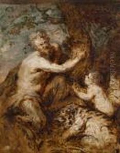 L'educazione Di Bacco by (studio of) Rubens, Peter Paul