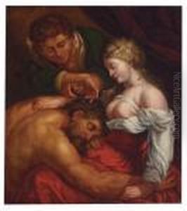 Samson And Delilah by (studio of) Rubens, Peter Paul