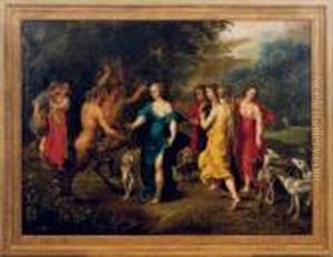Diana Returning From The Hunt by (studio of) Rubens, Peter Paul
