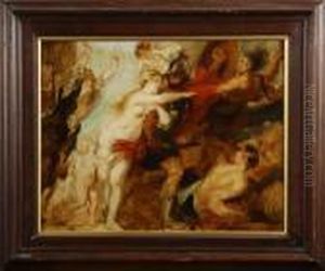 Efter by (studio of) Rubens, Peter Paul