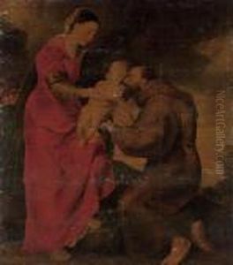 The Virgin And Child With Saint Francis
