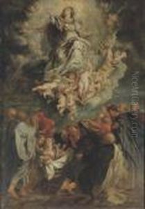 The Assumption Of The Virgin by (studio of) Rubens, Peter Paul