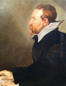 Portrait Of A Gentleman Scholar Seated At A Desk by (studio of) Rubens, Peter Paul