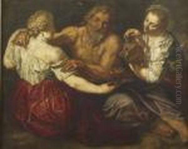Lot And His Daughters - view 1