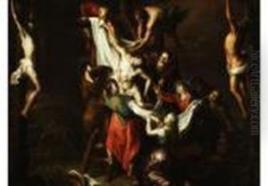 Die Kreuzabnahme Christi by (studio of) Rubens, Peter Paul