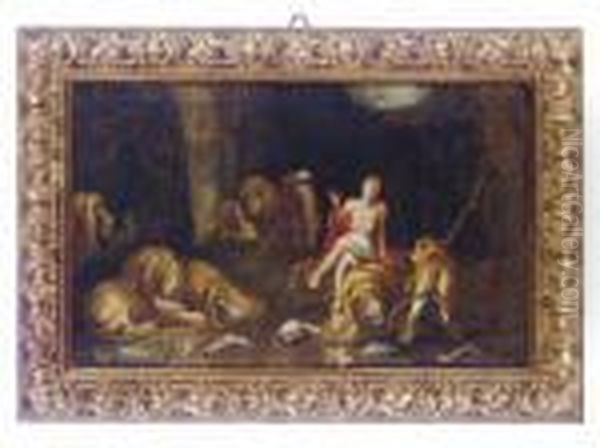 Daniel In The Lions Den - view 1