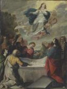 The Assumption Of The Virgin by (studio of) Rubens, Peter Paul