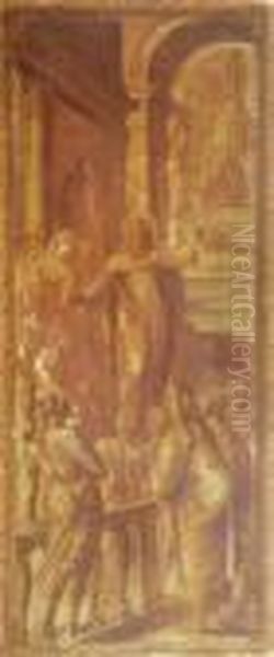 Christ Preaching; And A Companion Drawing - view 1