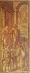 Christ Preaching; And A Companion Drawing Christ Preaching; And A Companion Drawing