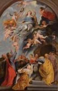 Ascensione Della Vergine by (studio of) Rubens, Peter Paul