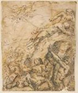 La Colere De Zeus by (studio of) Rubens, Peter Paul