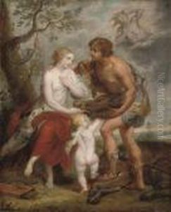 Atlanta And Meleager by (studio of) Rubens, Peter Paul