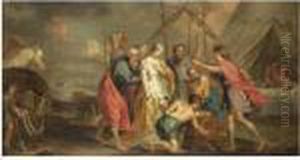 The Return Of Briseis To Achilles by (studio of) Rubens, Peter Paul