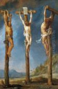 Cristo Sulla Croce Con I Dueladroni Cristo Sulla Croce Con I Dueladroni