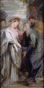 La Visitation by (studio of) Rubens, Peter Paul