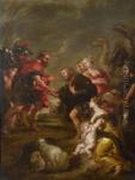 The Reconciliation Of Jacob And Esau. - view 1