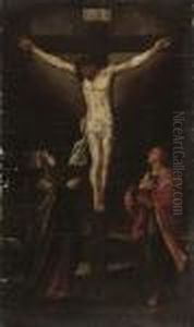 The Crucifixion With The Virgin And The Magdalen by (studio of) Rubens, Peter Paul