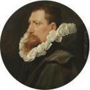 Portrait Of A Man, Bust Length, In Profile