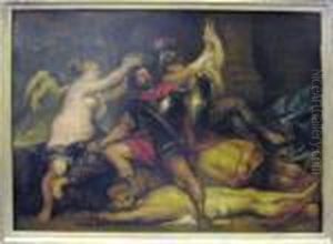 'the Triumph Of Victory - Victory To Fame, Crowing Ahero, Possibly Horatius Cooles'' by (studio of) Rubens, Peter Paul